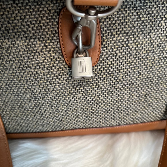 Hartmann Tweed and Leather Briefcase / Satchel (100% authentic) - Picture 10 of 16
